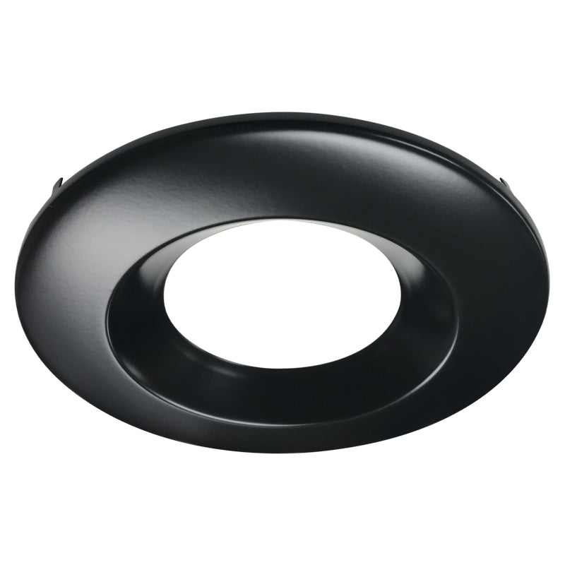 Luxrite 5-6" Retrofit Round Smooth Black Downlight Additional Image 1
