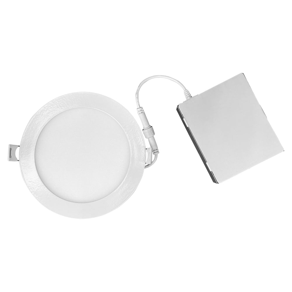 Luxrite 5" Mini Panel Round 5CCT Smooth Canless Wafer Spotlight Additional Image 2