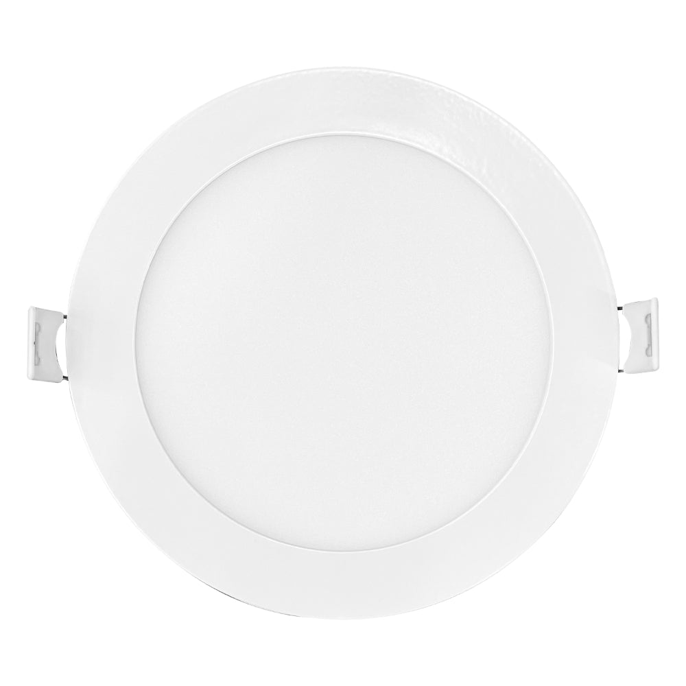 Luxrite 5" Mini Panel Round 5CCT Smooth Canless Wafer Spotlight