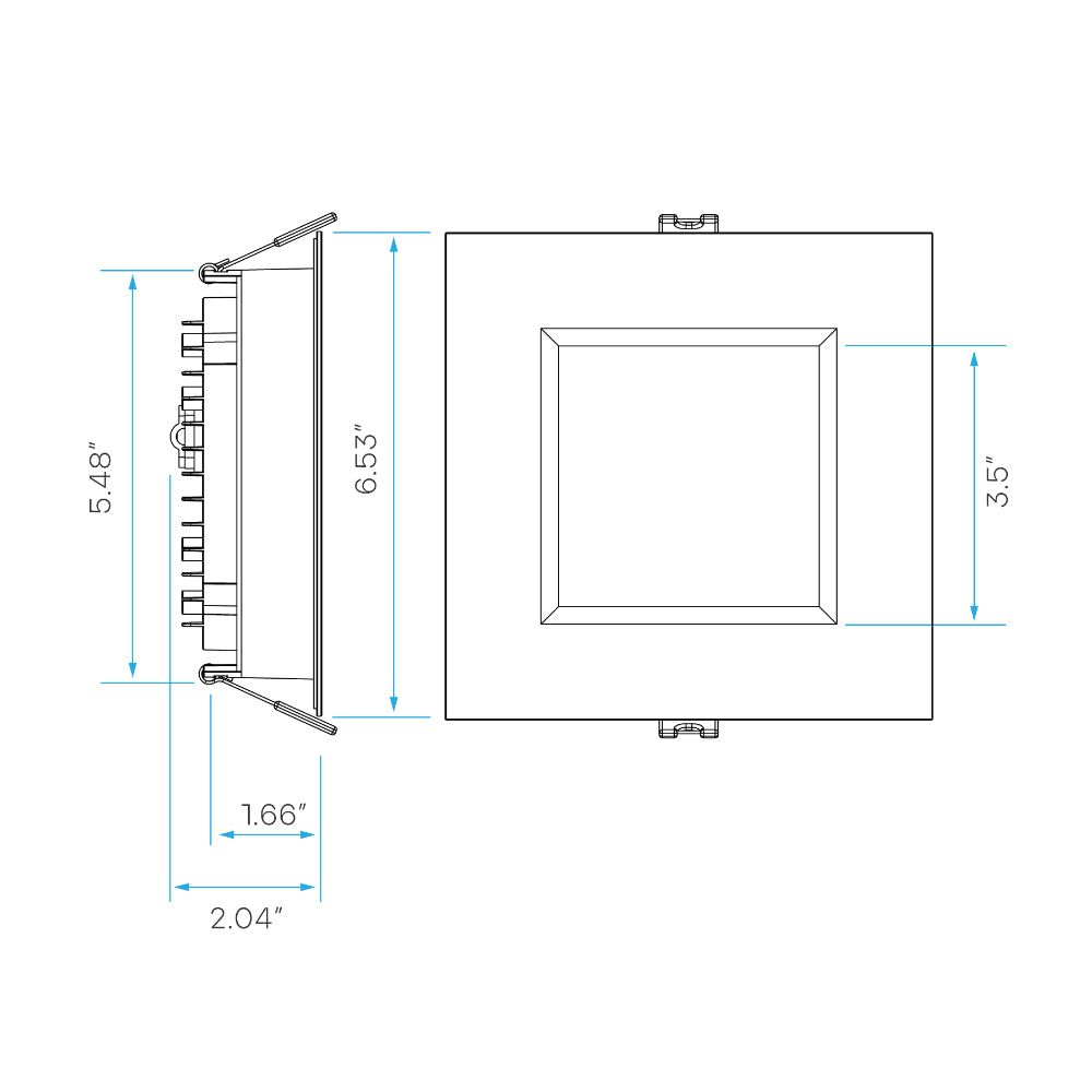 Luxrite 5" Regressed Mini Panel 5CCT - High Output Additional Image 10