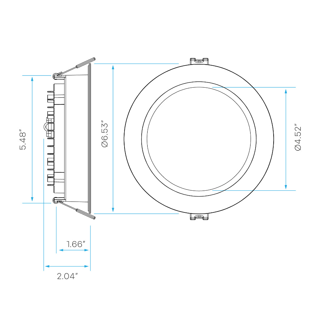 Luxrite 5" Regressed Mini Panel 5CCT - High Output Additional Image 4