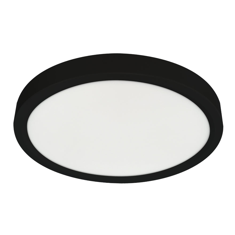 Luxrite 5" Slim Surface Mount 5 CCT Selectable - Black Finish