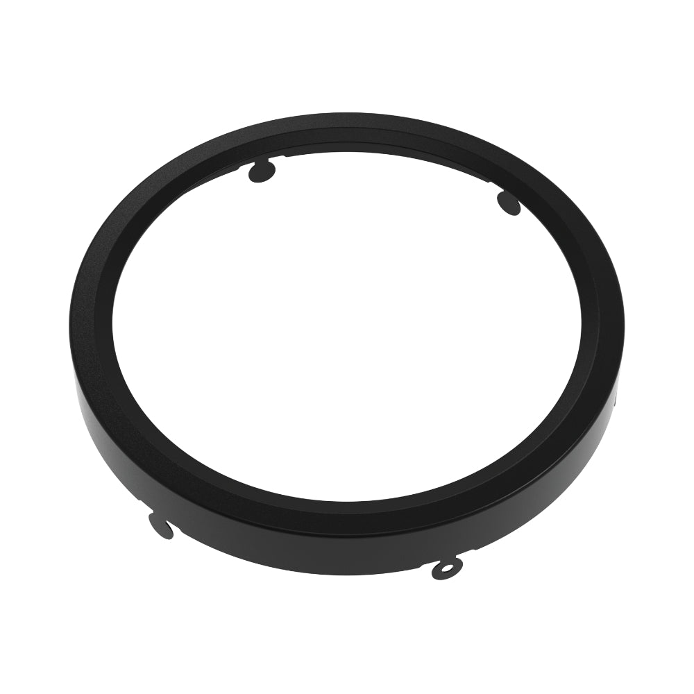 Luxrite 5" Slim Surface Mount Trim Black Additional Image 1