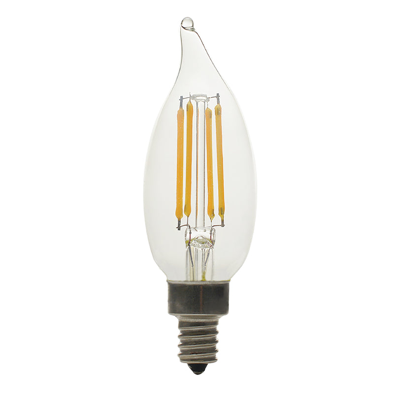 Luxrite 5W Flame Tip E12 LED Lamp