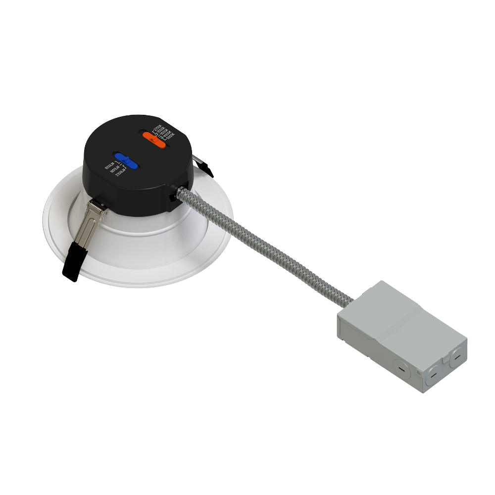 Luxrite 6" 5 CCT & 3 Wattage Selectable - Universal Voltage/Dual Dimming Commercial Downlight Additional Image 4