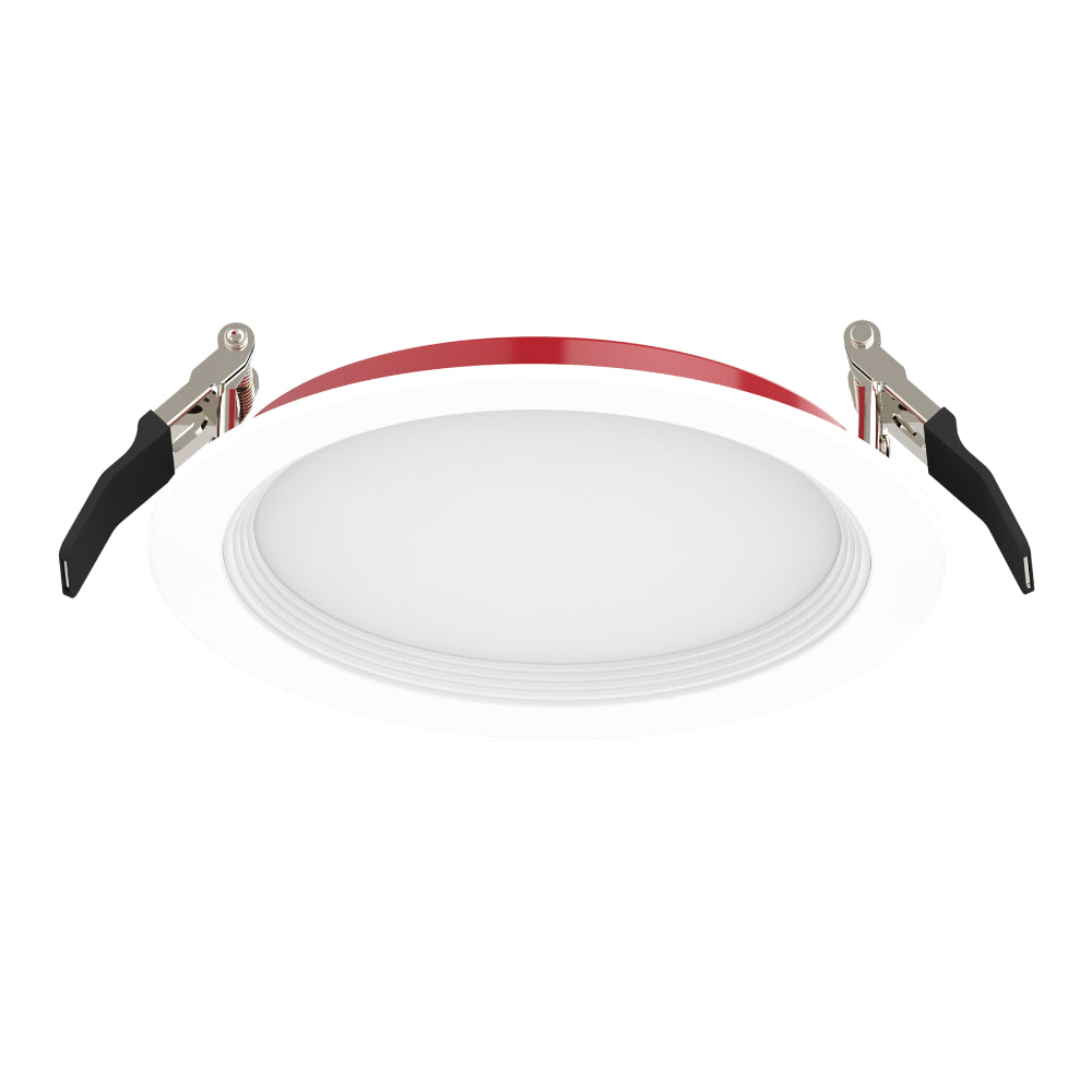 Luxrite 6" Fire Rated Step Baffled Canless Spotlight - 5CCT Selectable Additional Image 3