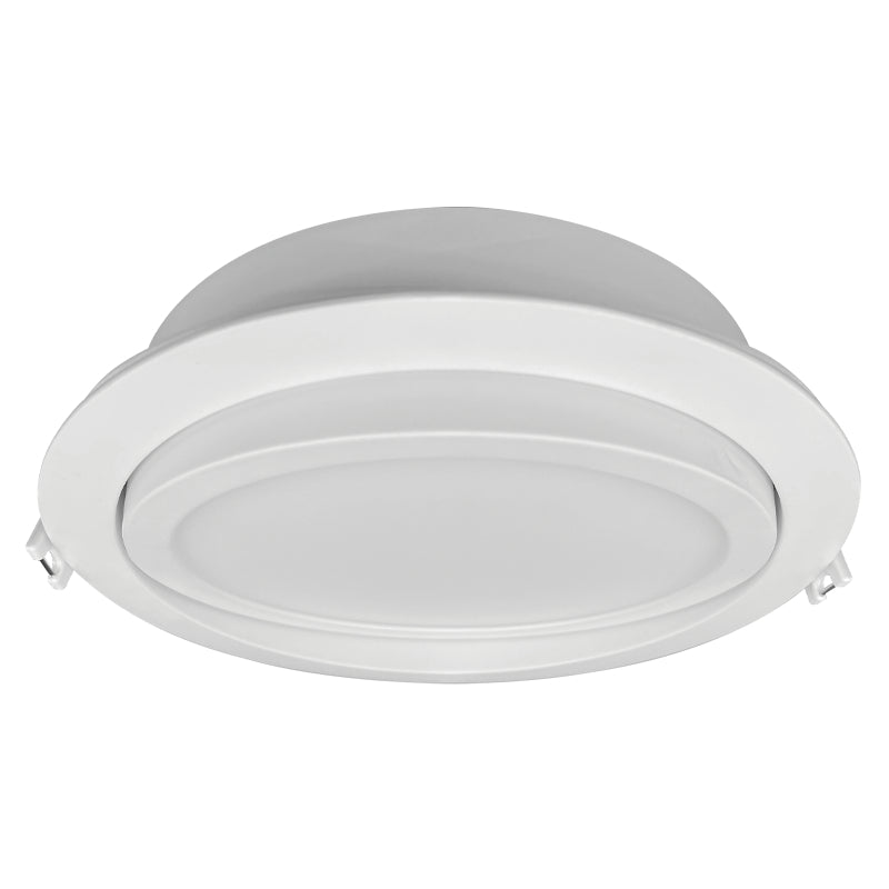 Luxrite 6" Mini Panel Round 5CCT Ho Gimbal Canless Wafer Spotlight Additional Image 2