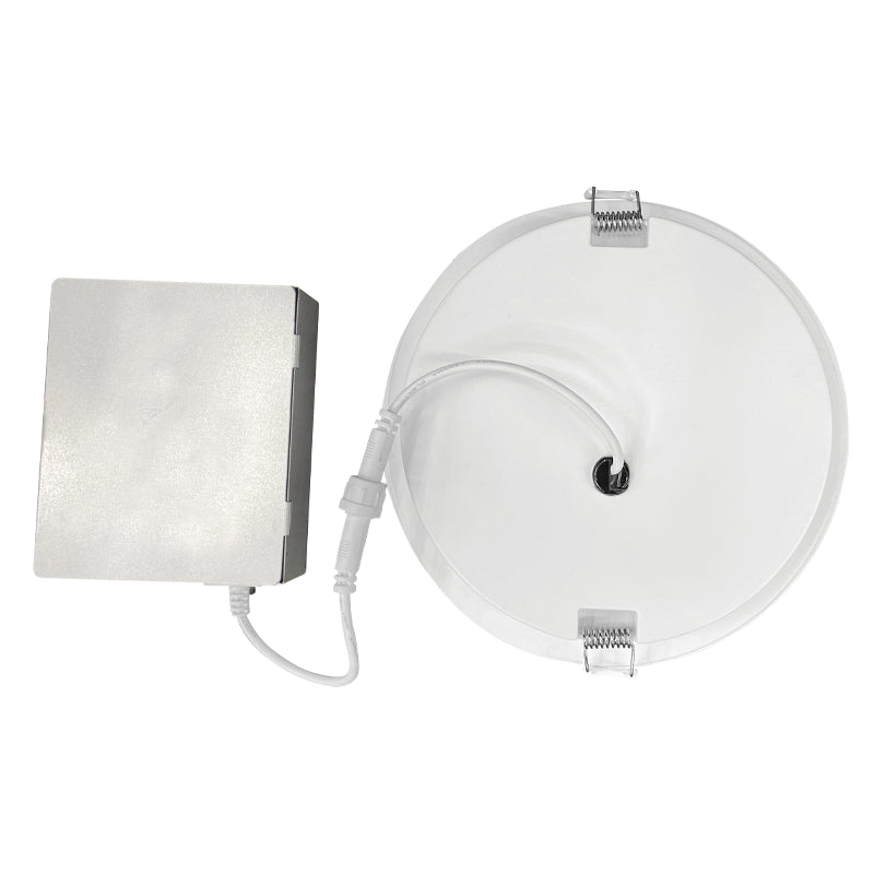 Luxrite 6" Mini Panel Round 5CCT Ho Gimbal Canless Wafer Spotlight Additional Image 3