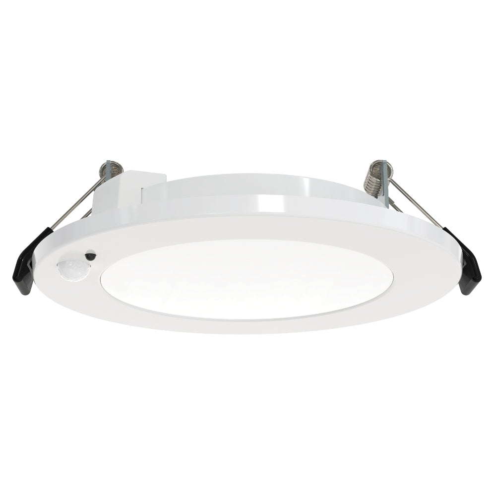 Luxrite 6" Recessed Mini Panel Canless Spotlight - 5CCT & Adjustable PIR Sensor - Universal Voltage Additional Image 2