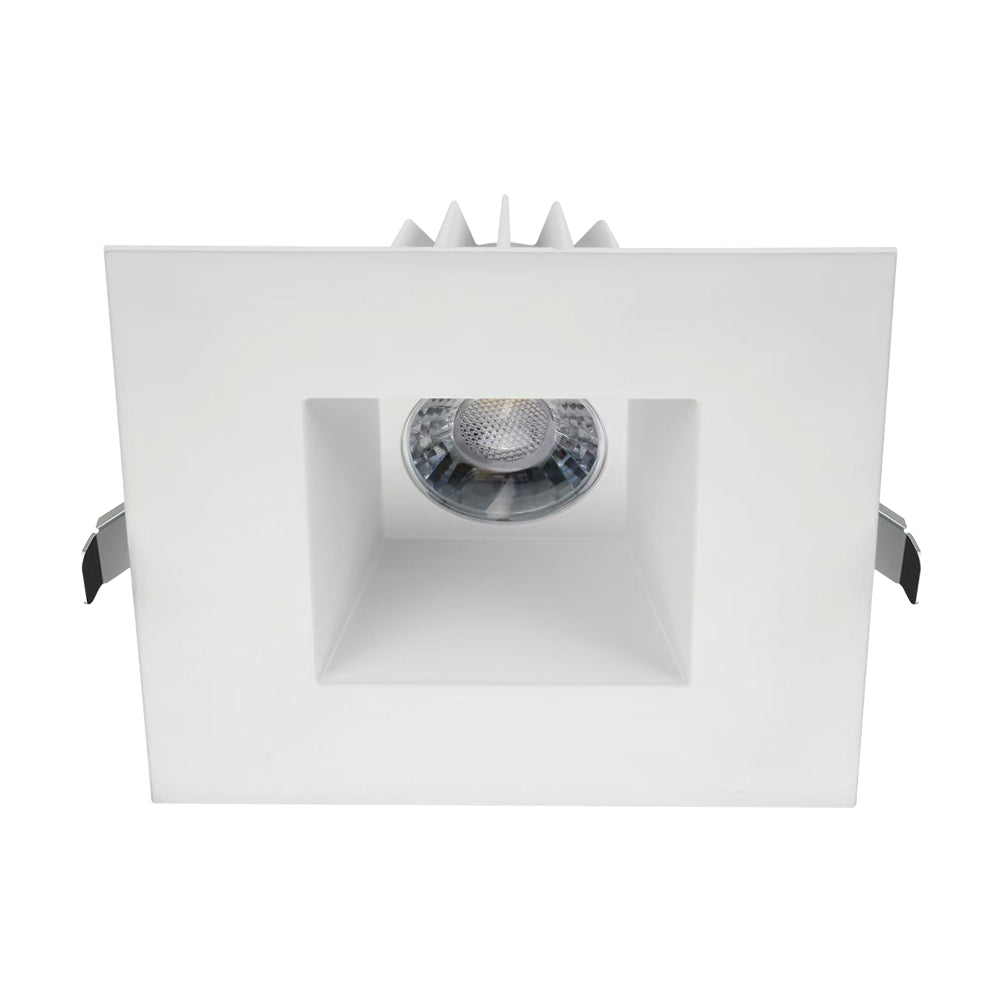 Luxrite 6" Regressed Square Canless Spotlight - 5 CCT & 3 Wattage Selectable Additional Image 2