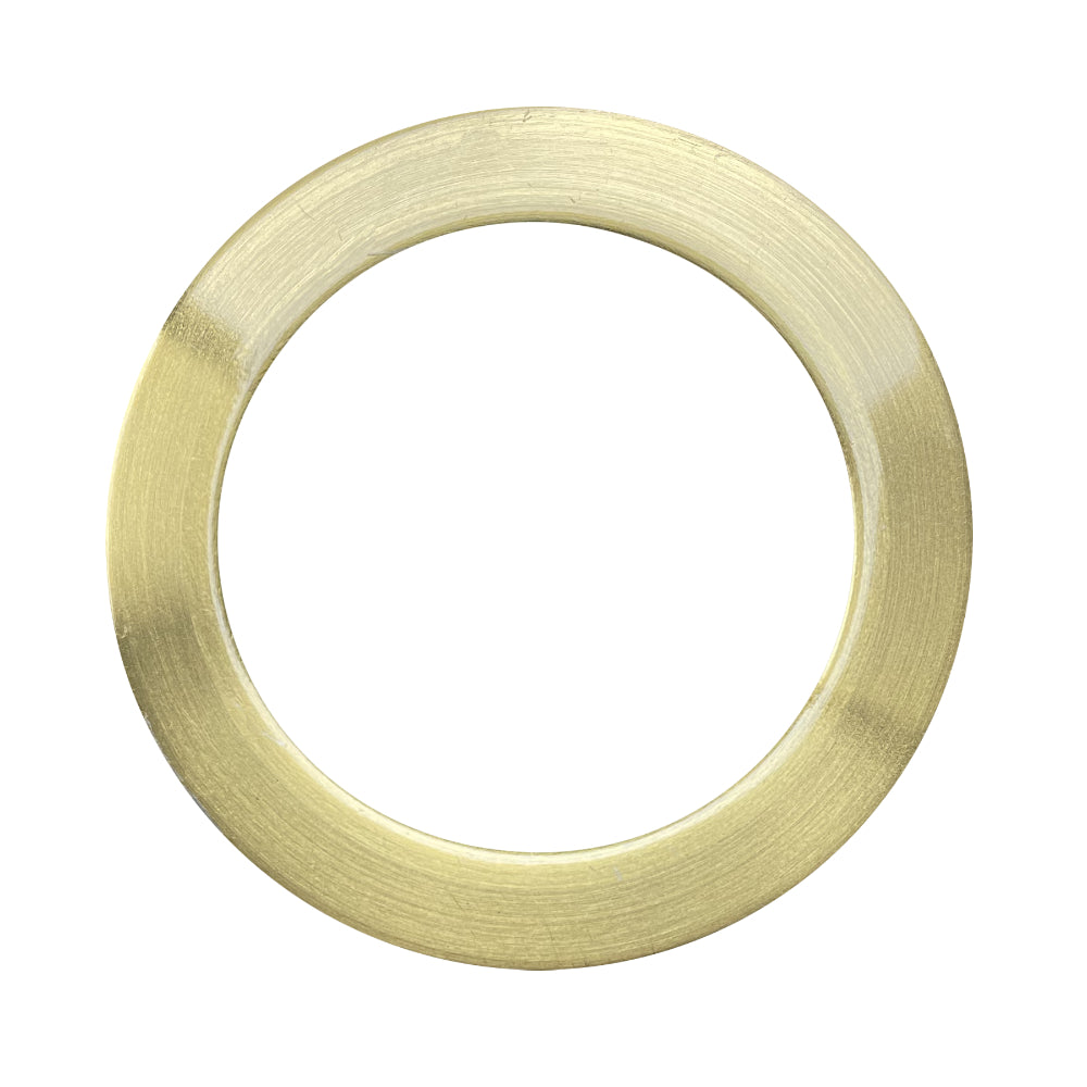 Luxrite 6" Round Trim Replacement - Brass Finish