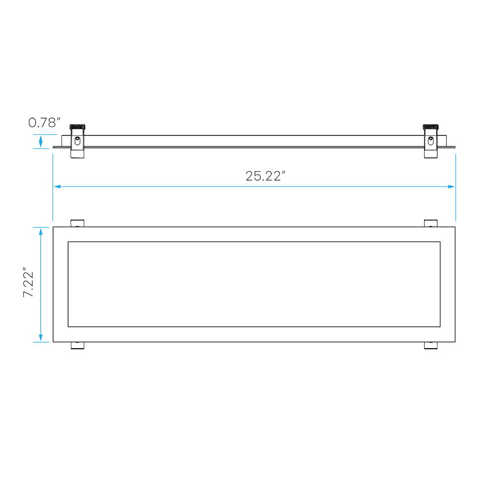 Luxrite 6" x 2' Flange Kit Additional Image 3