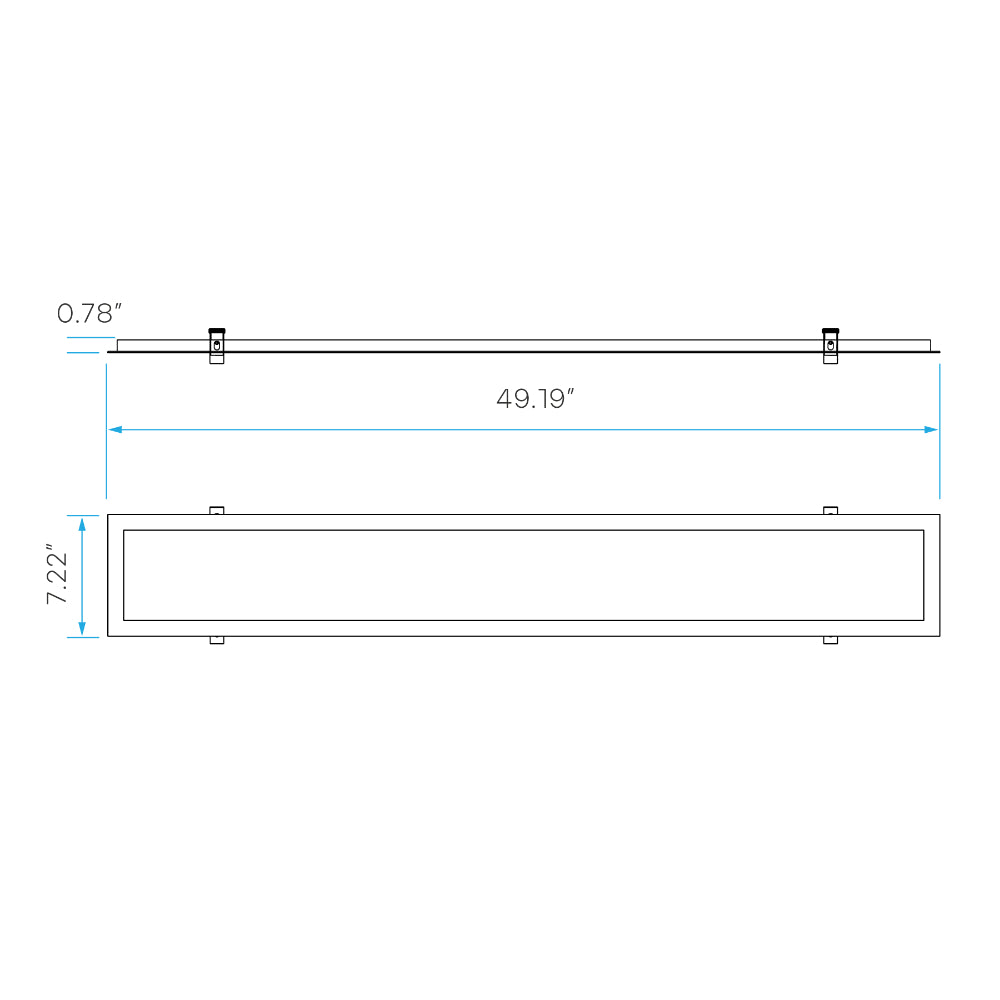Luxrite 6" x 4' Flange Kit Additional Image 3