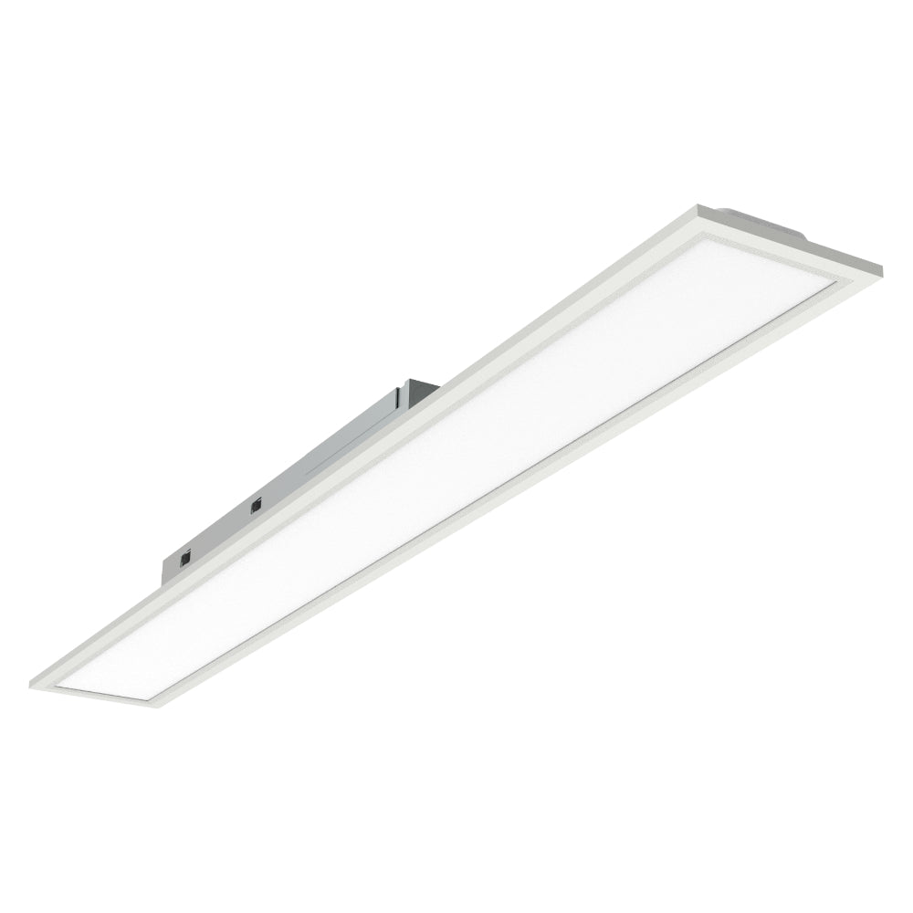 Luxrite 6" x 4' Recessed Backlit Panel - CCT & Wattage Selectable