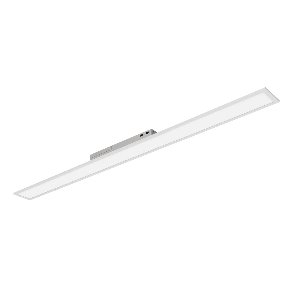 Luxrite 6" x 6' Recessed Backlit Panel - CCT & Wattage Selectable