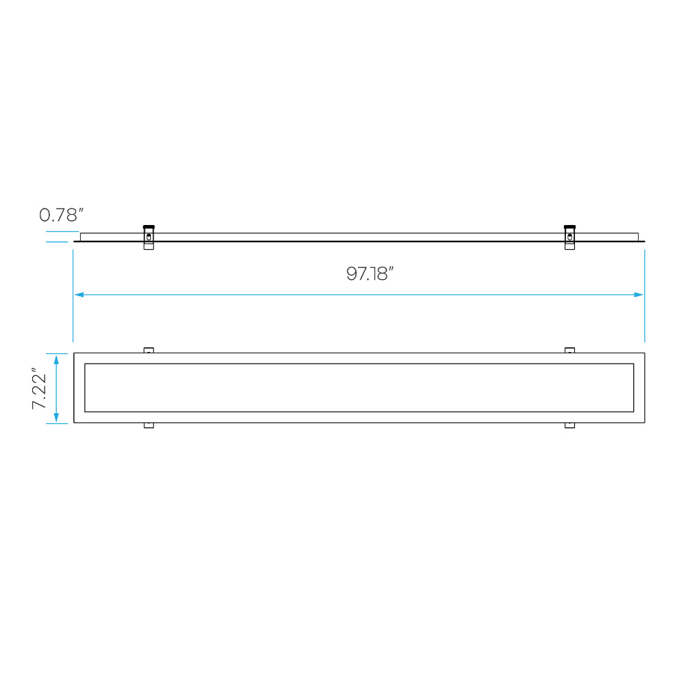 Luxrite 6" x 8' Flange Kit Additional Image 3