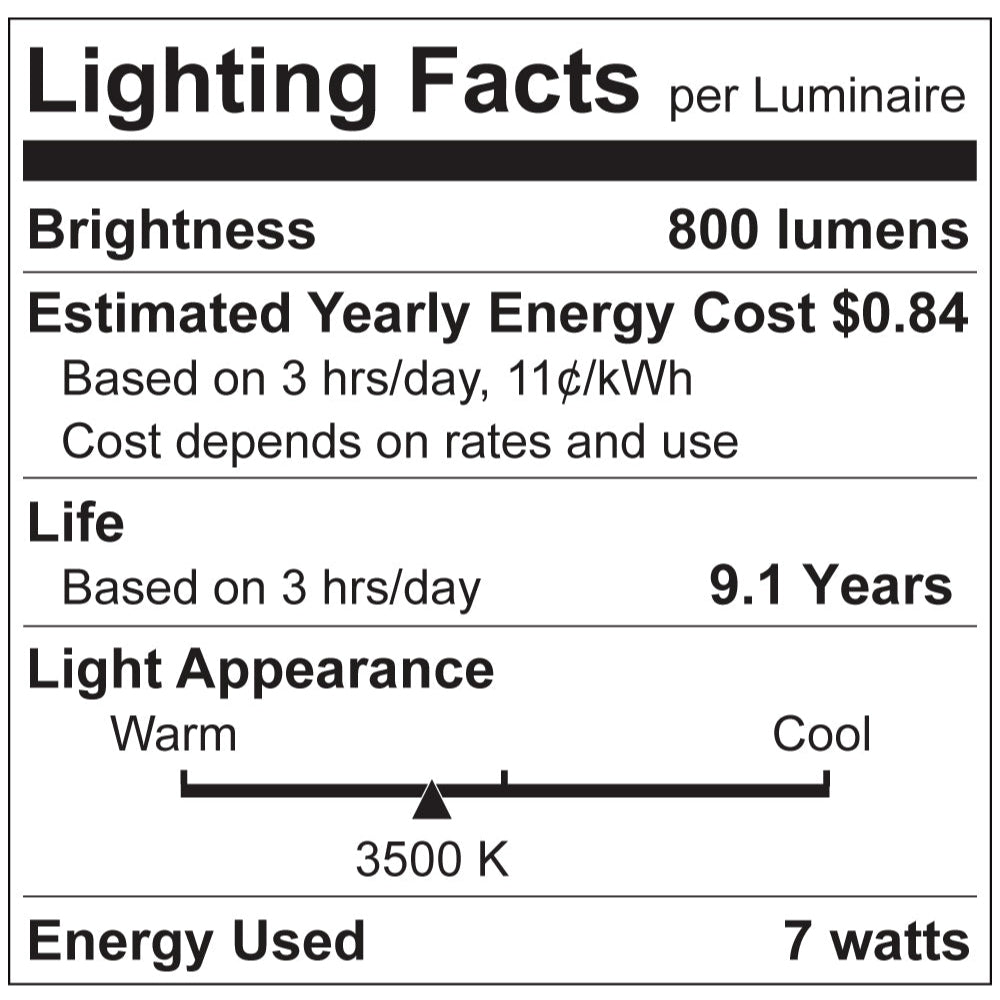 Luxrite 7W Torpedo E12 LED Lamp Additional Image 4