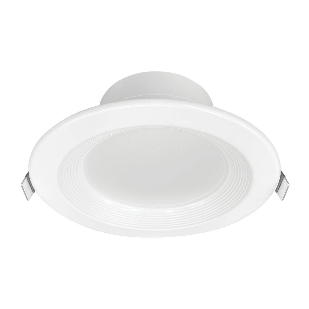Luxrite 8" Baffled CCT & Wattage Selectable Universal Voltage Dual Dimming Commercial Downlight Additional Image 2