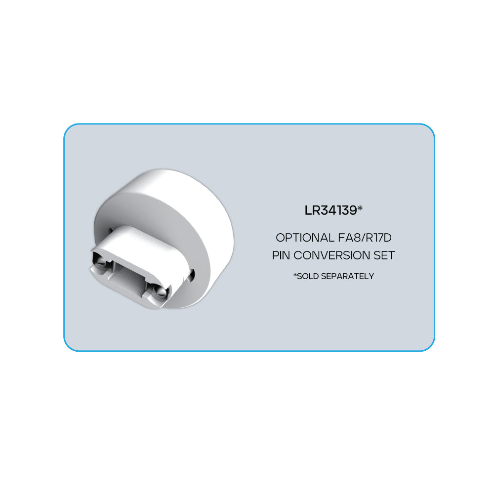 Luxrite 8Ft T8 FA8 Bypass Retrofit Tube 5CCT LED Lamp Additional Image 1