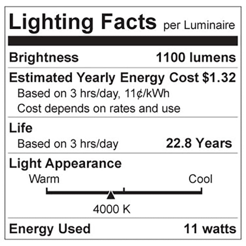 Luxrite A19 11W LED Lamp Additional Image 3