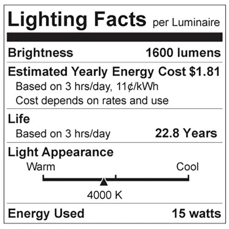 Luxrite A19 15W LED Lamp Additional Image 4