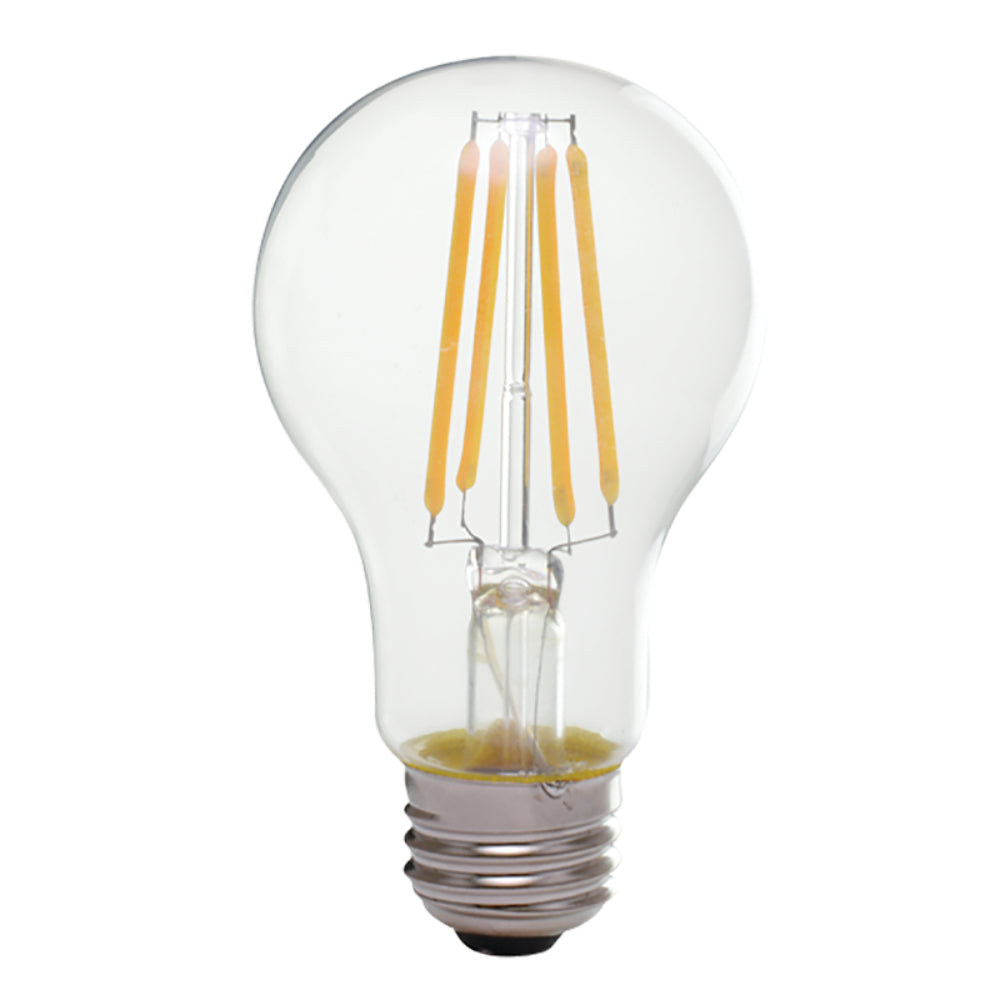 Luxrite A19 8W Filament LED Lamp