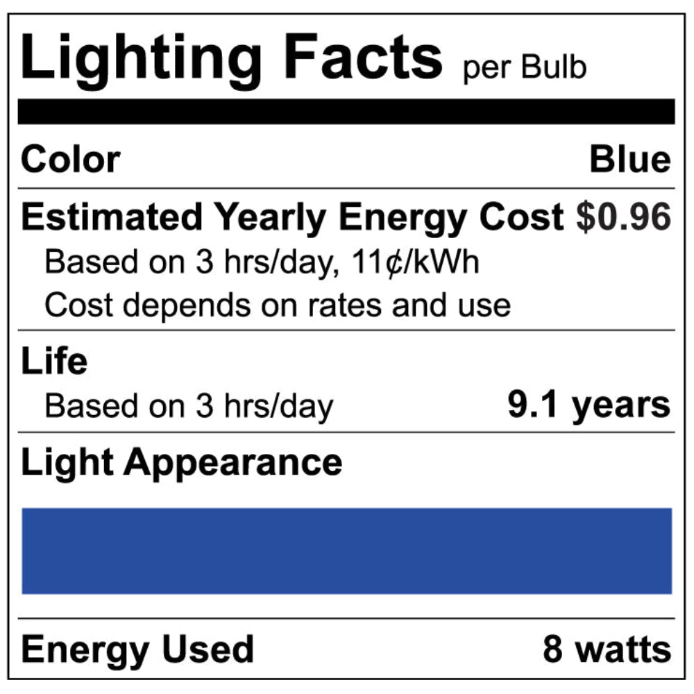 Luxrite A19 Series 8W LED Lamp Additional Image - 11