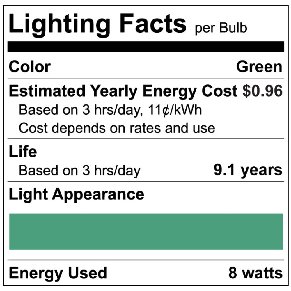 Luxrite A19 Series 8W LED Lamp Additional Image - 12