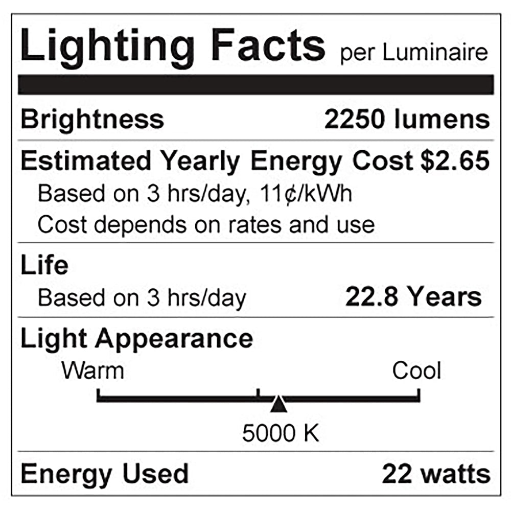 Luxrite A21 Series 22W LED Lamp Additional Image - 3