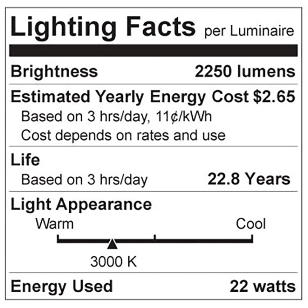 Luxrite A21 Series 22W LED Lamp Additional Image - 5