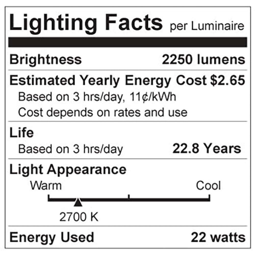 Luxrite A21 Series 22W LED Lamp Additional Image - 6