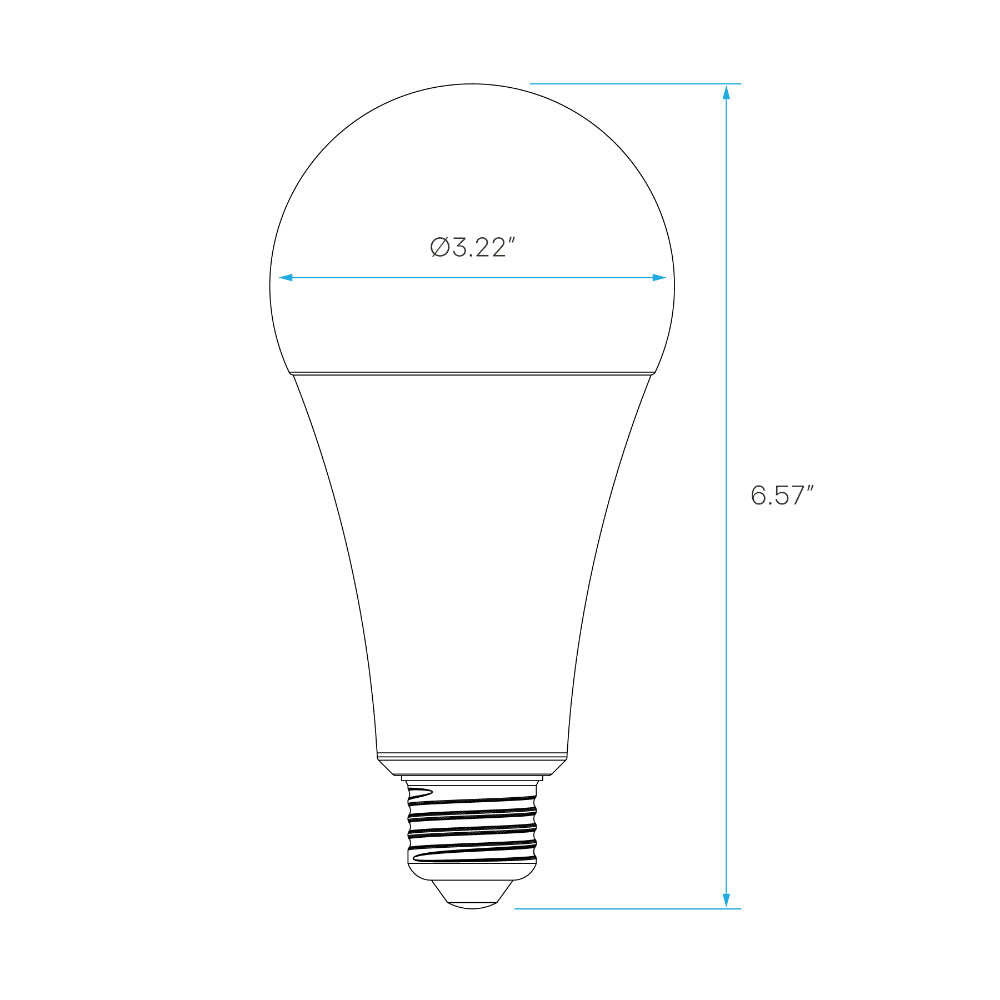 Luxrite A23 Series 33W LED Lamp Additional Image - 1