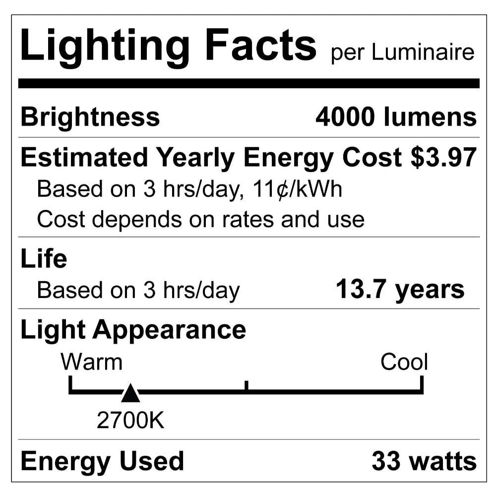Luxrite A23 Series 33W LED Lamp Additional Image - 2