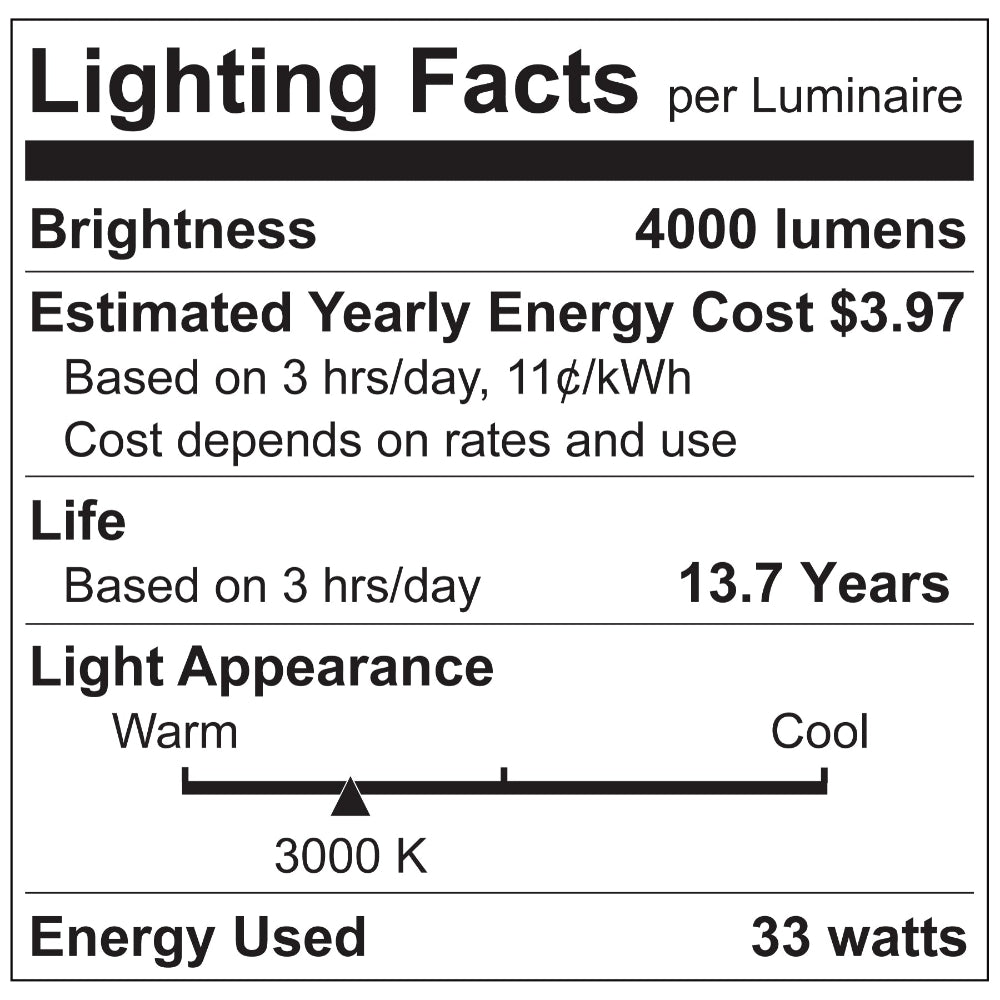 Luxrite A23 Series 33W LED Lamp Additional Image - 3