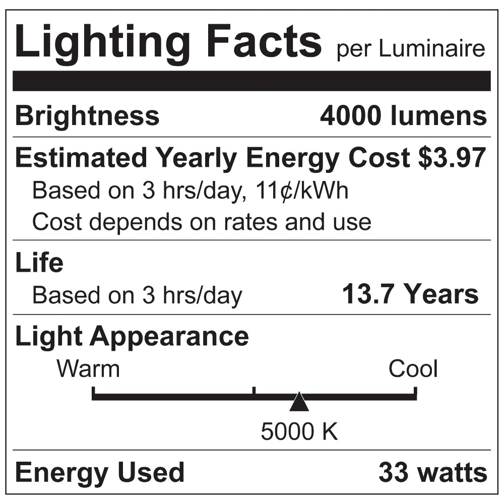Luxrite A23 Series 33W LED Lamp Additional Image - 6