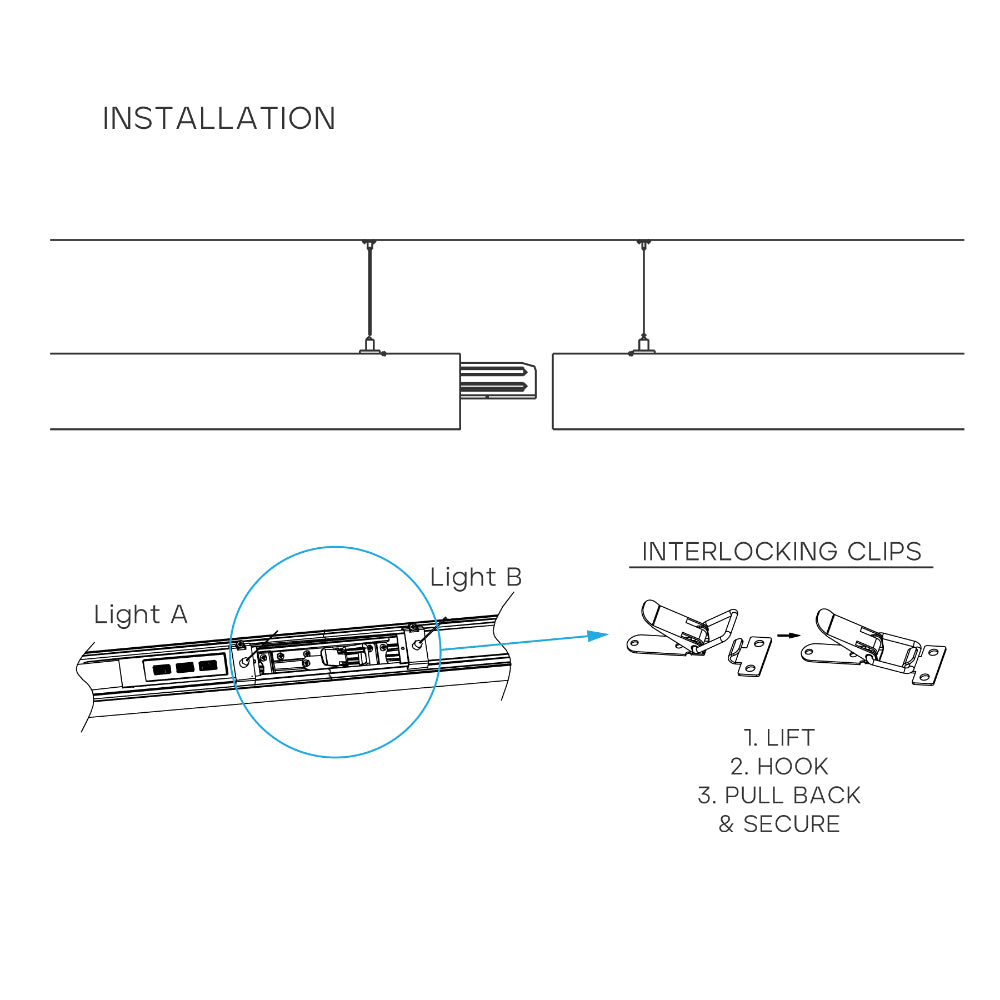 Luxrite Architectural Linkable Linear - Link Kit Additional Image 1