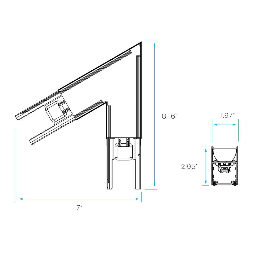 Luxrite Architectural Linkable Linear V60&ordm; Connector Additional Image 2