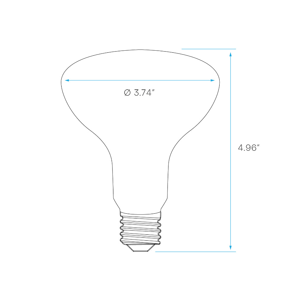 Luxrite BR30 8.5W LED Lamp Additional Image 1