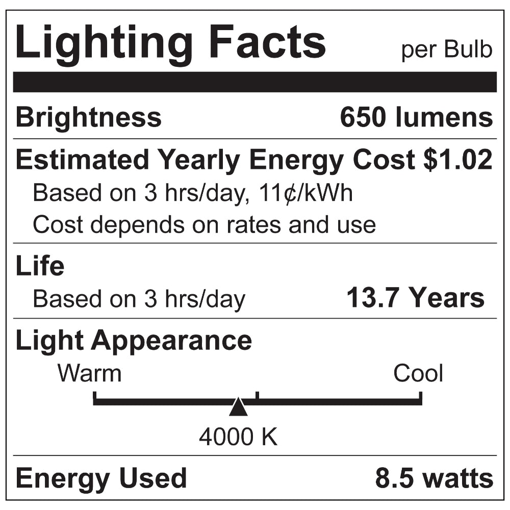 Luxrite BR30 8.5W LED Lamp Additional Image 4