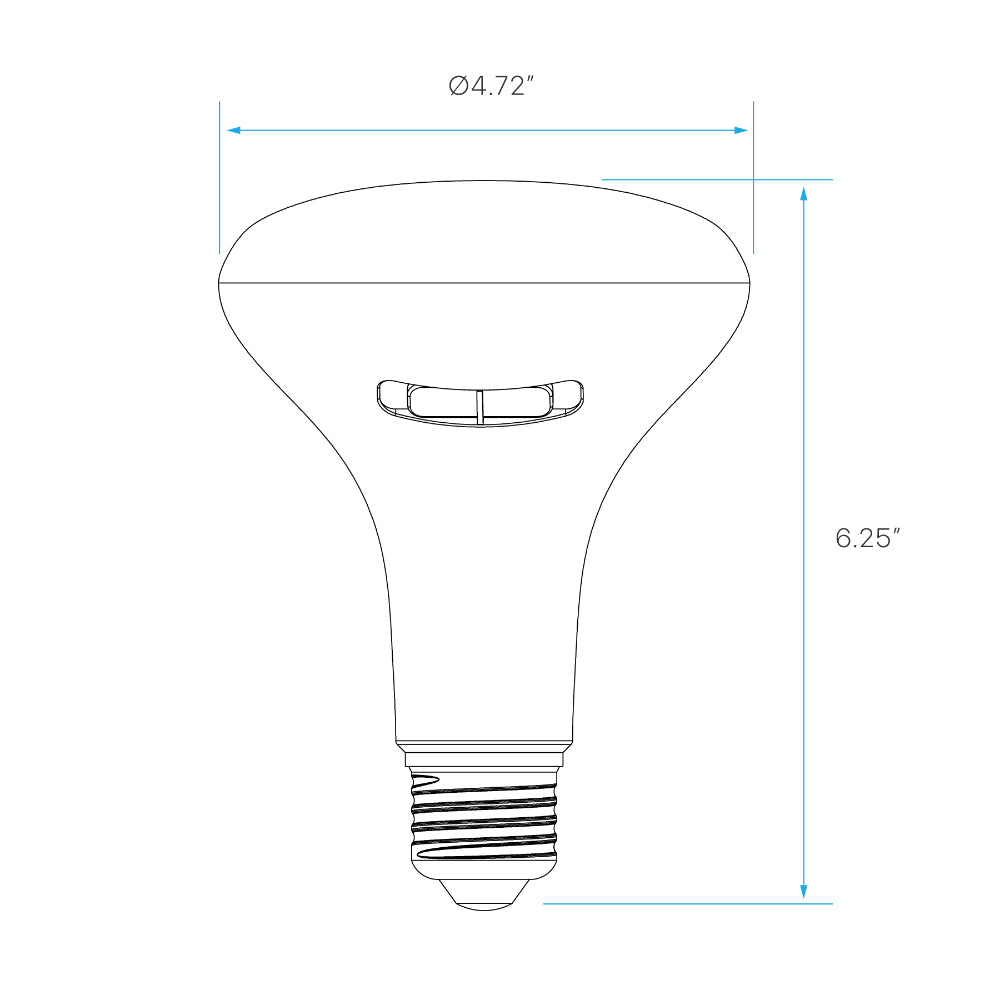 Luxrite BR40 12W - 5CCT Selectable LED Lamp Additional Image 1
