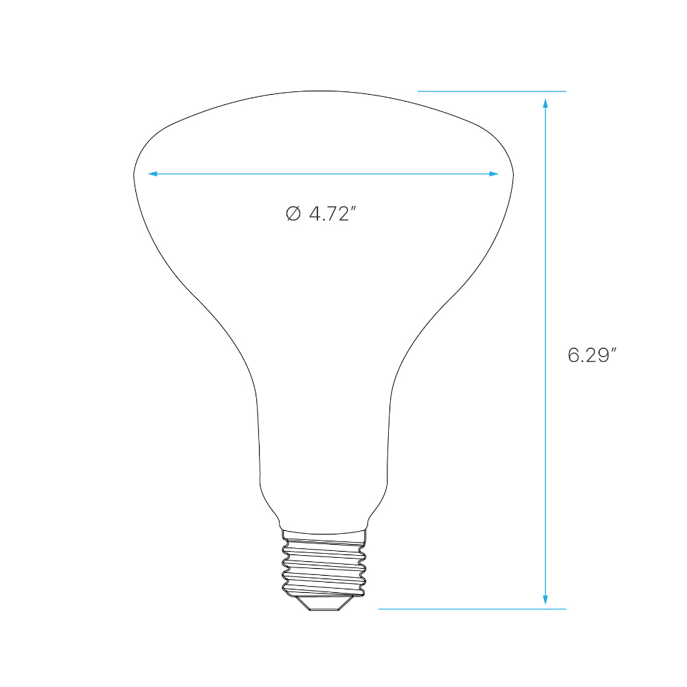 Luxrite BR40 13W LED Lamp Additional Image 1