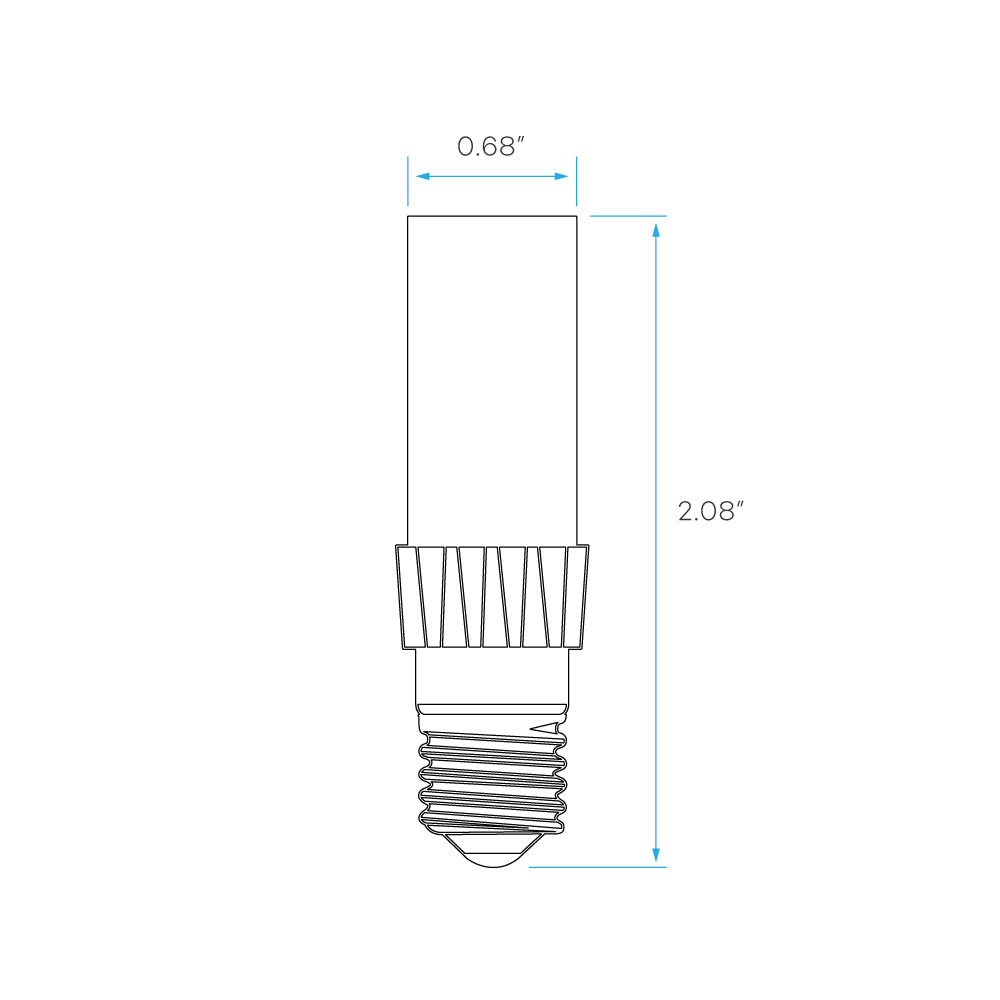 Luxrite E12 4.2W LED Lamp Additional Image 1