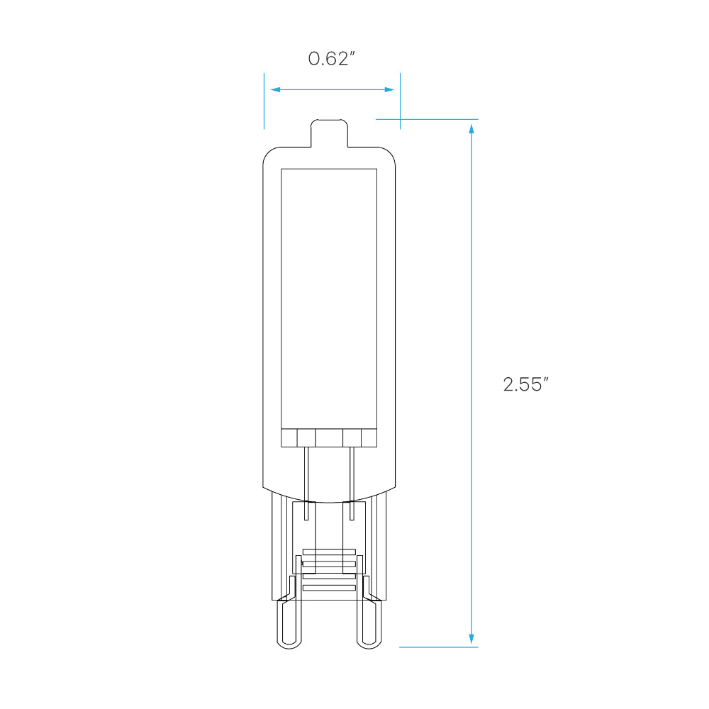 Luxrite G9 COB 4.5W LED Lamp Additional Image 1