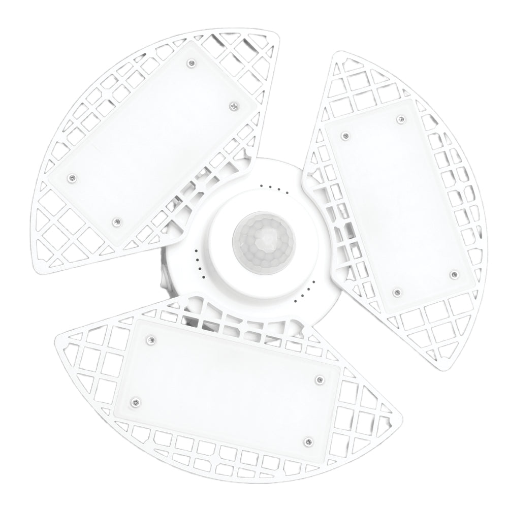 Luxrite Garage Light 80W 5000K E26 Base - PIR Sensor LED Lamp Additional Image 1