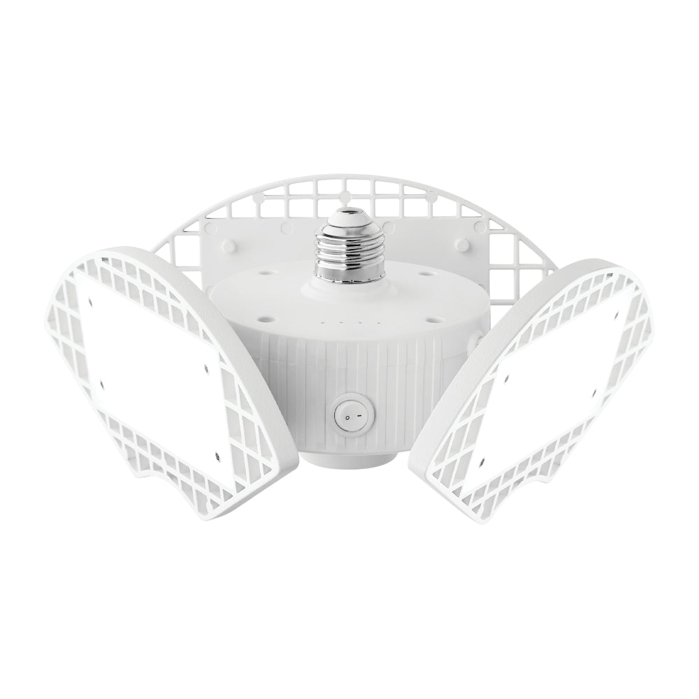 Luxrite Garage Light 80W 5000K E26 Base - PIR Sensor LED Lamp Additional Image 2