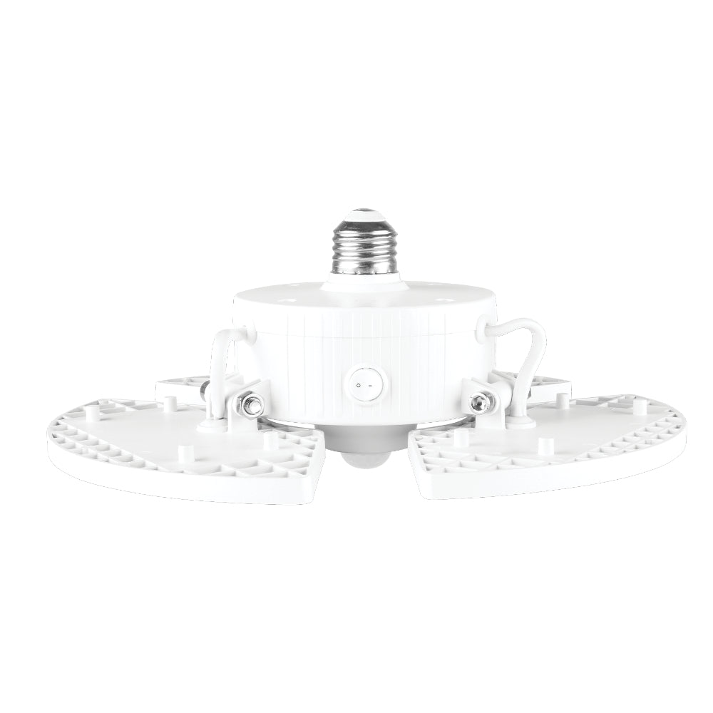 Luxrite Garage Light 80W 5000K E26 Base - PIR Sensor LED Lamp Additional Image 3