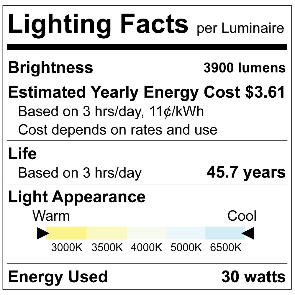 Luxrite Grid Smart Pro 48" 15/16" - 5CCT Selectable Strip Light Additional Image 4