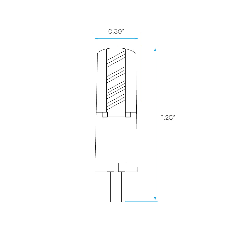 Luxrite LED G4 2W 4100K Additional Image 1