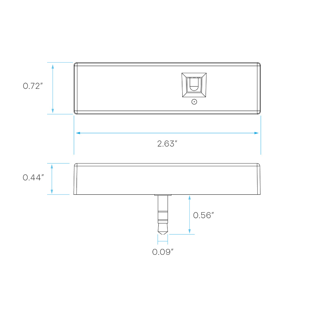 Luxrite Microwave Bi-Level DC Motion 1P Sensor - Audio Jack Additional Image 2