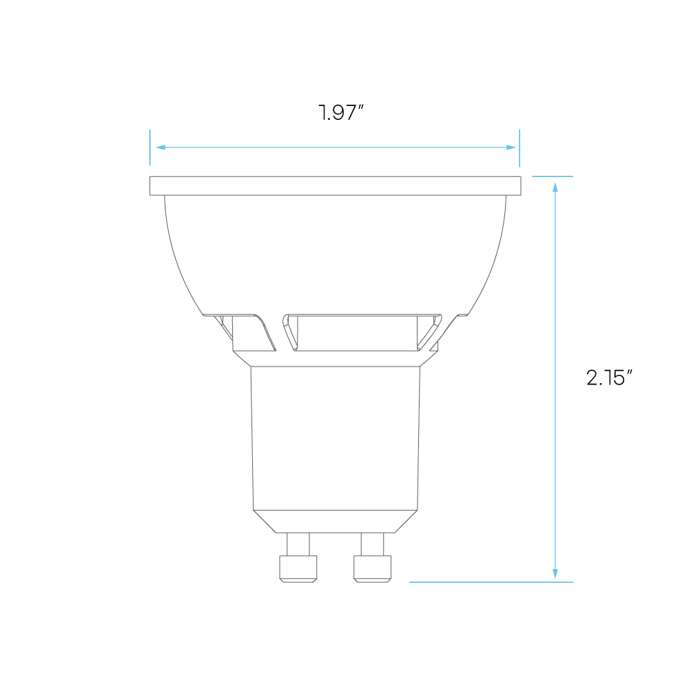 Luxrite MR16 GU10 6.5W LED Lamp Additional Image 1